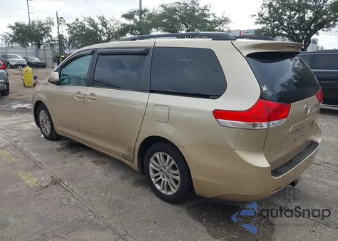 2011 Toyota Sienna Xle V6 из США, поврежденный, VIN 5TDYK3DC0BS131724